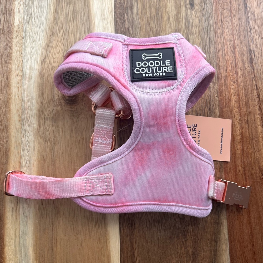 Doodle Couture Pocket Harness in Cotton Candy Print XXS